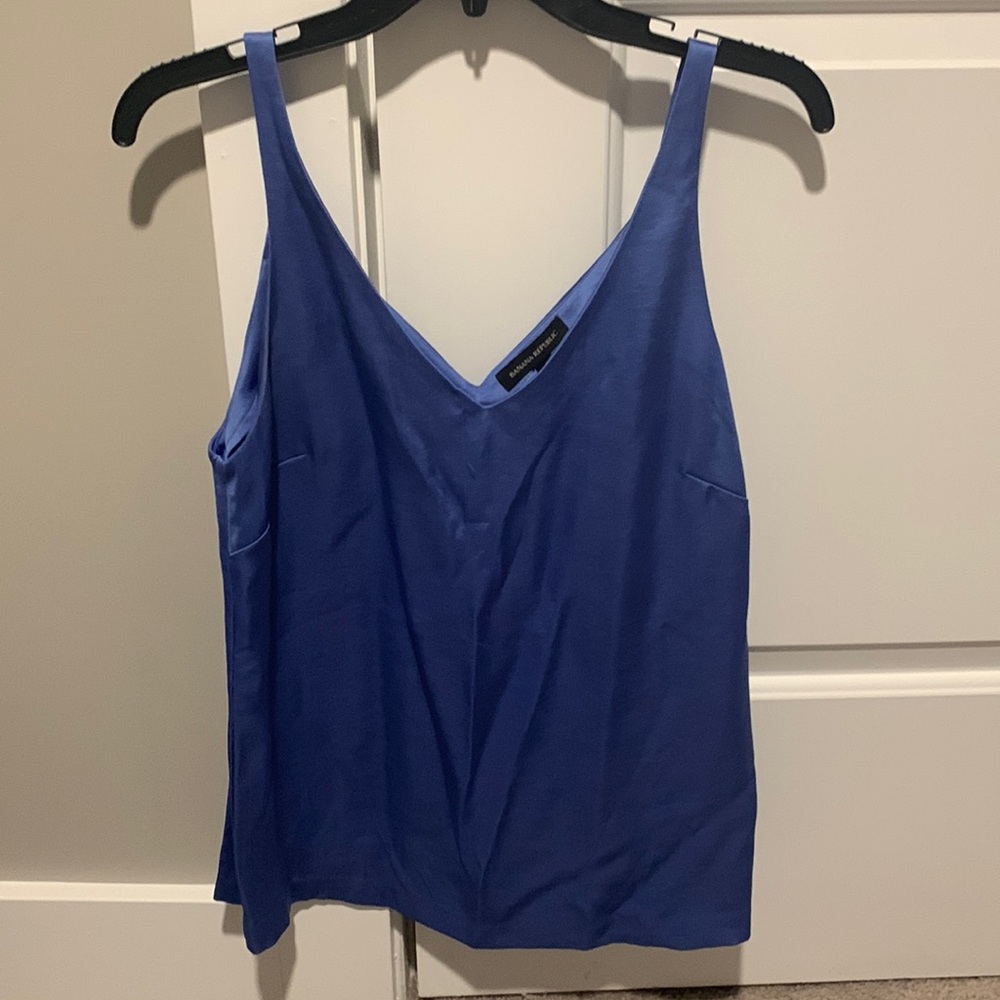 Banana Republic Blue Tank Size S